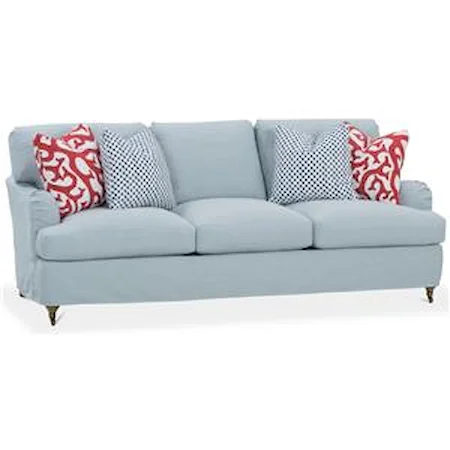 86 Inch Slipcover Sofa
